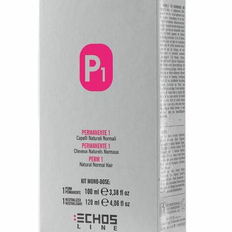 Echosline Permanente 1 Kit Natural Normal Hair Püsilokivedeliku Komplekt